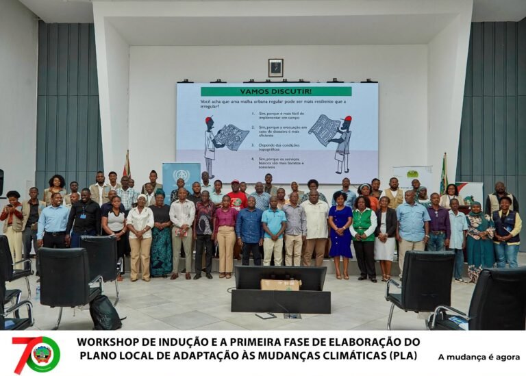 APOIES PARTICIPA NO PROCESSO DE ELABORAÇÃO DO PLANO LOCAL DE ADAPTAÇÃO ÀS MUDANÇAS CLIMÁTICAS